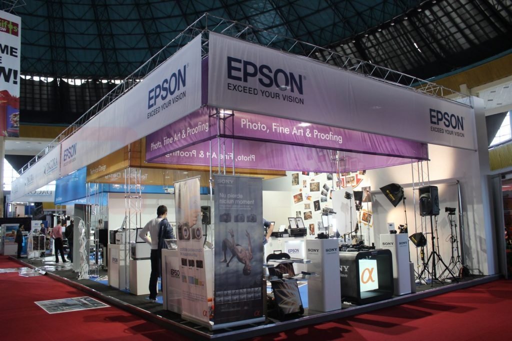 Stand expozitional Epson & Dacora | standuri-expozitionale
