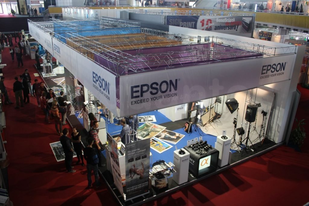 Stand expozitional Epson & Dacora | standuri-expozitionale