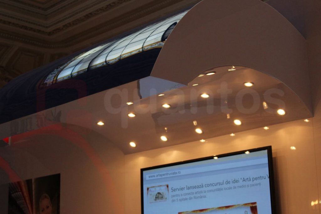 Stand expozitional Servier & Corlentor | standuri-expozitionale