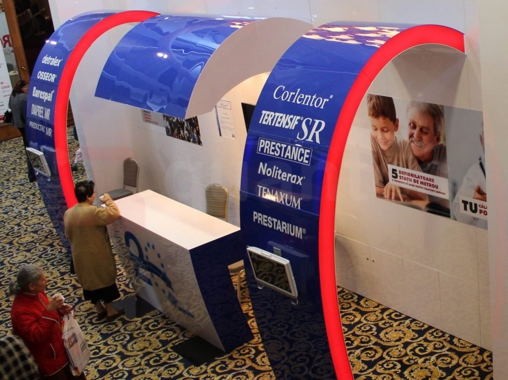 Stand expozitional Servier | standuri-expozitionale