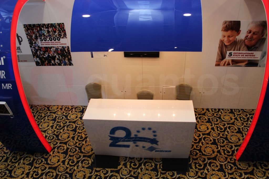 Stand expozitional Servier | standuri-expozitionale