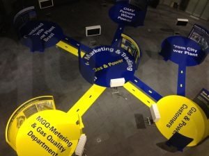 Decor eveniment Petrom |