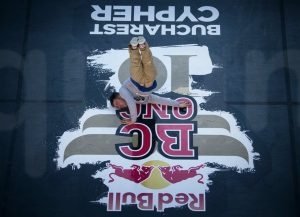 Decor eveniment Red Bull BC One Bucharest Cypher |