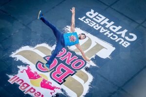 Decor eveniment Red Bull BC One Bucharest Cypher |