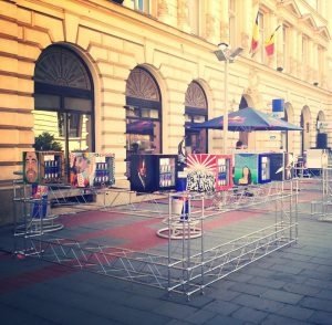 Decor eveniment Red Bull Curates |