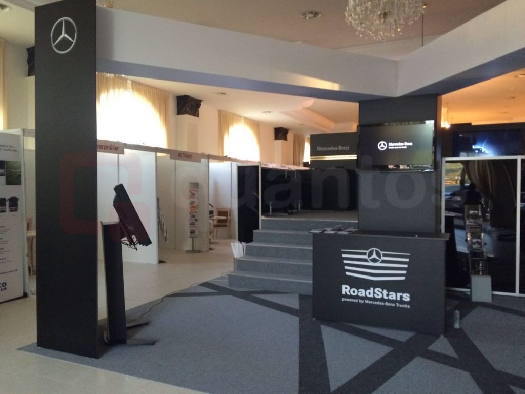 Stand expozitional Mercedes | standuri-expozitionale