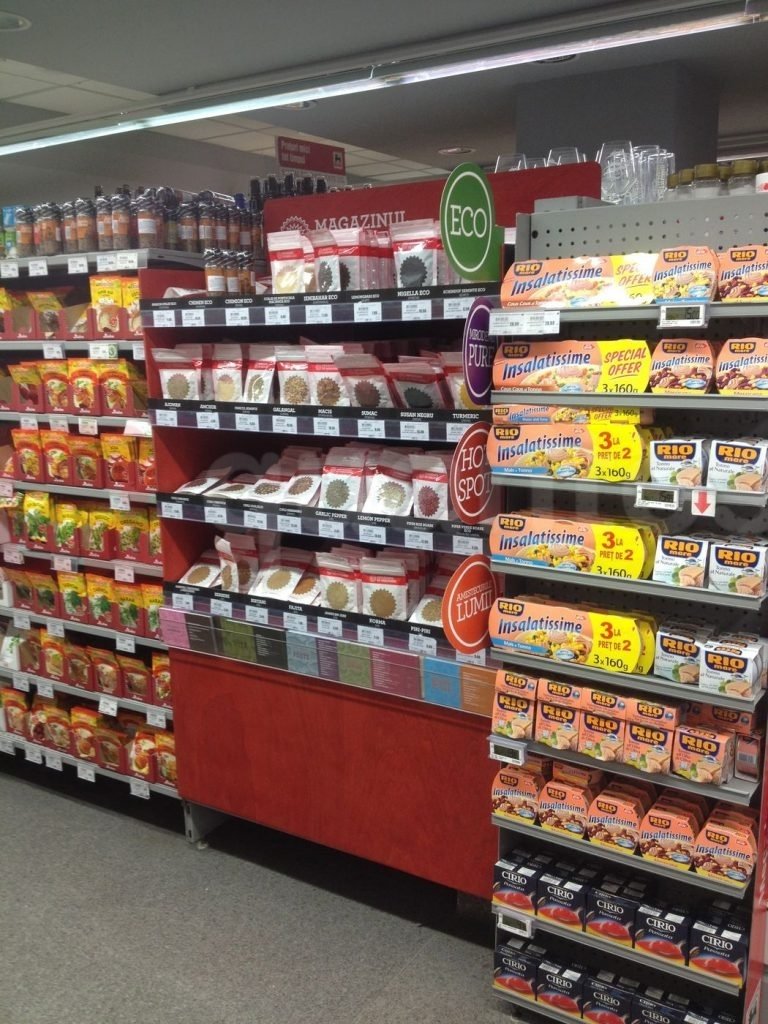 Stand de expunere Magazinul de Mirodenii | standuri-de-expunere