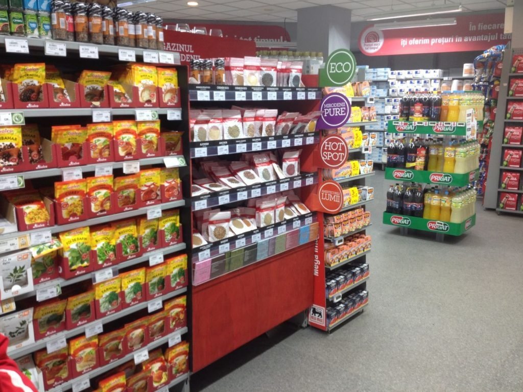 Stand de expunere Magazinul de Mirodenii | standuri-de-expunere