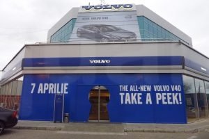 Decor eveniment lansare Volvo |