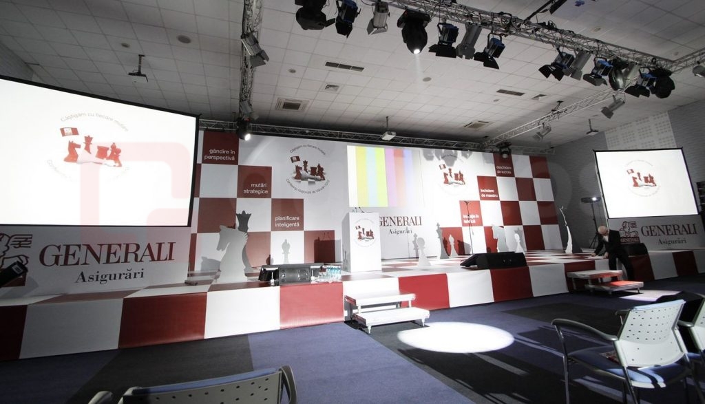 Decor scena Generali Asigurari | decoruri